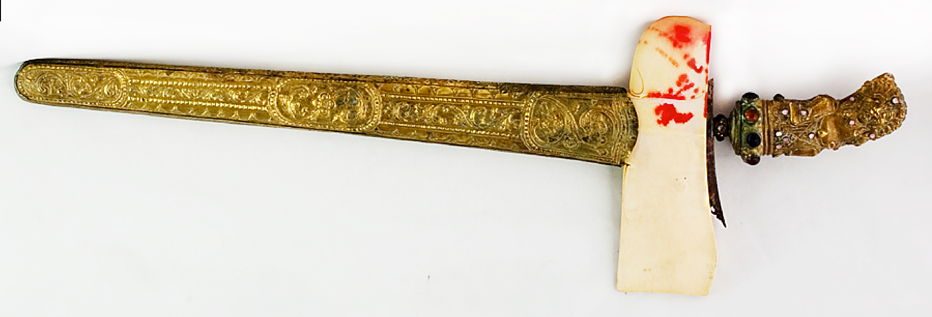 Mixed Materials Restorations Balinese Sword (Kris)