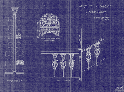 blueprint Pequot Library, Southport, Connecticut