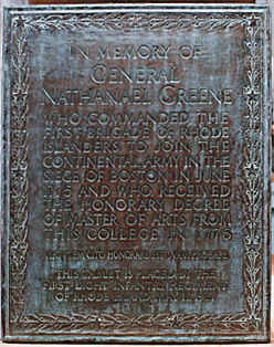 Conservation of Bronze Plaques and Statuary for Brown University